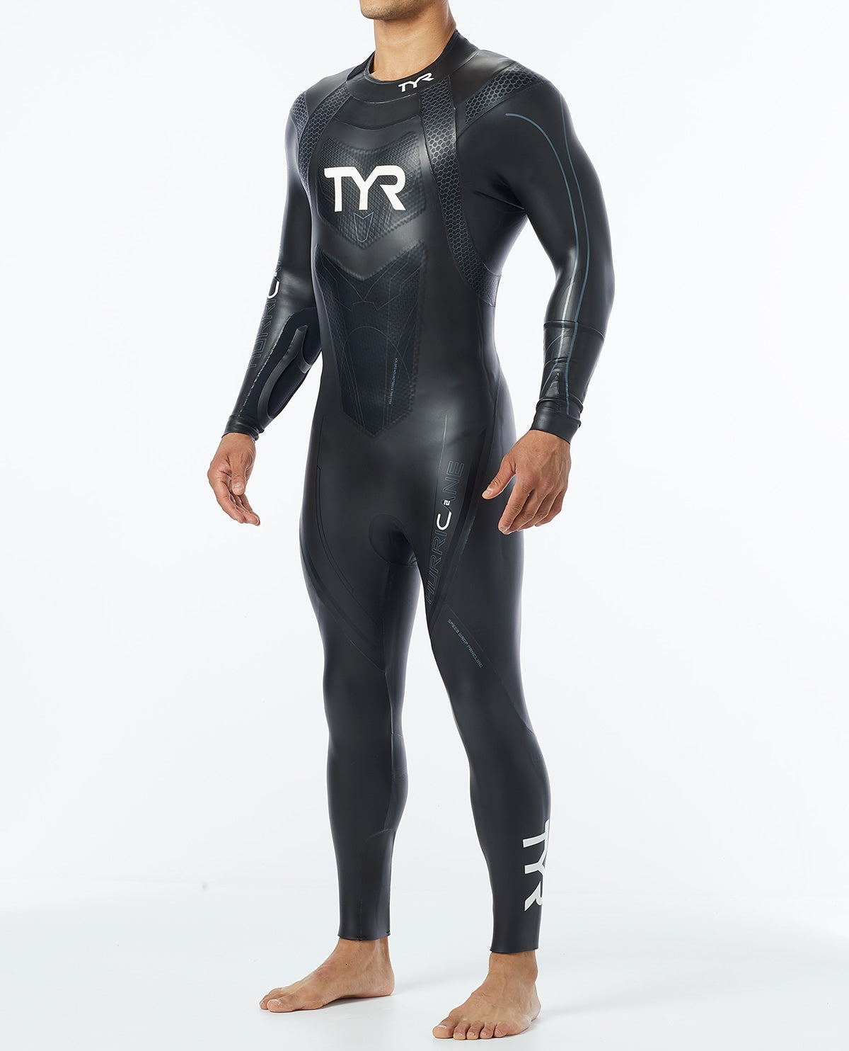 TYR Mens Hurricane Category 2 Triathlon/Swimming Wetsuit