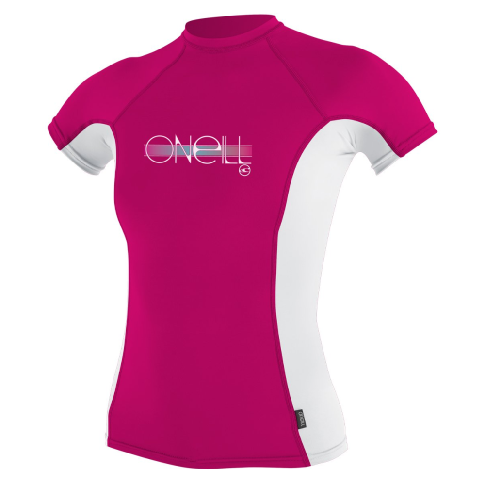 O'neill Girls Skins S/S Crew - 4175-V13. -SALE-