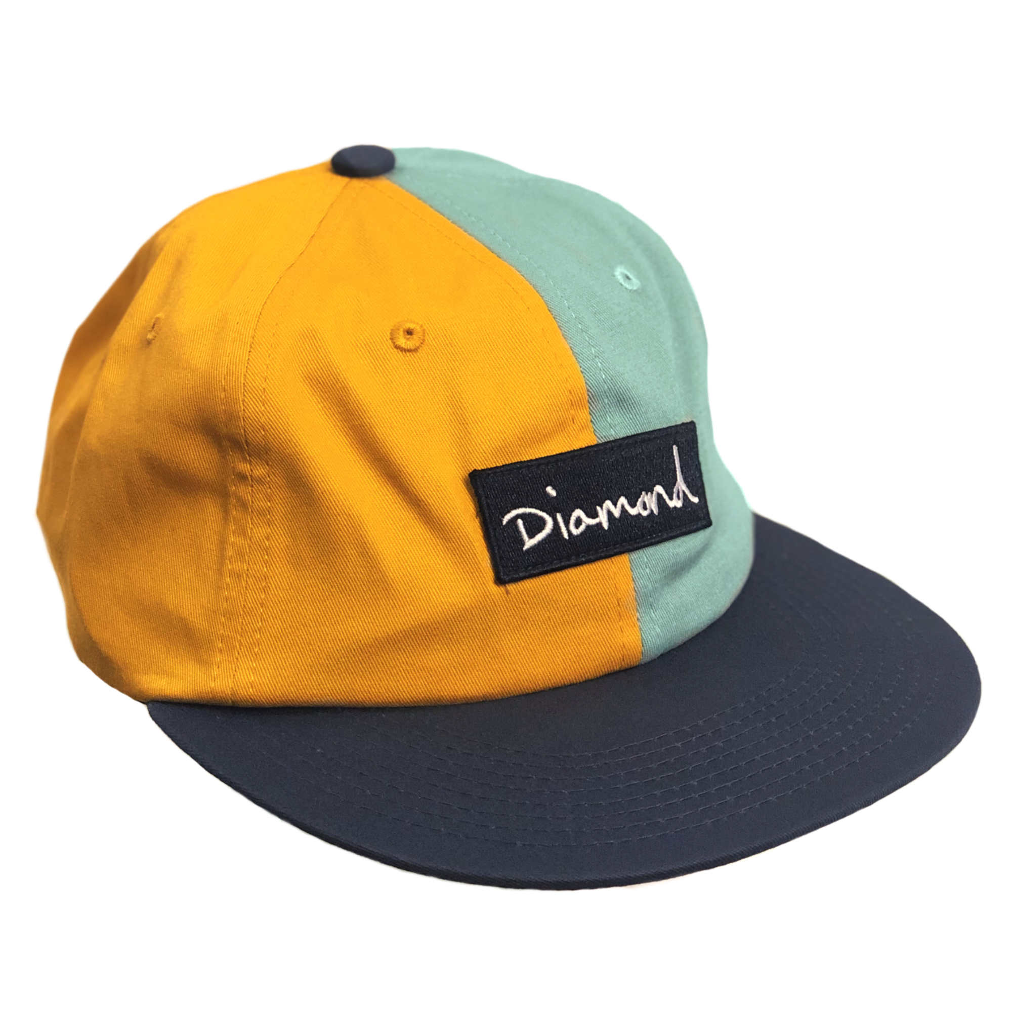 Diamond Supply Co. Split Script 2 Panel Snapback