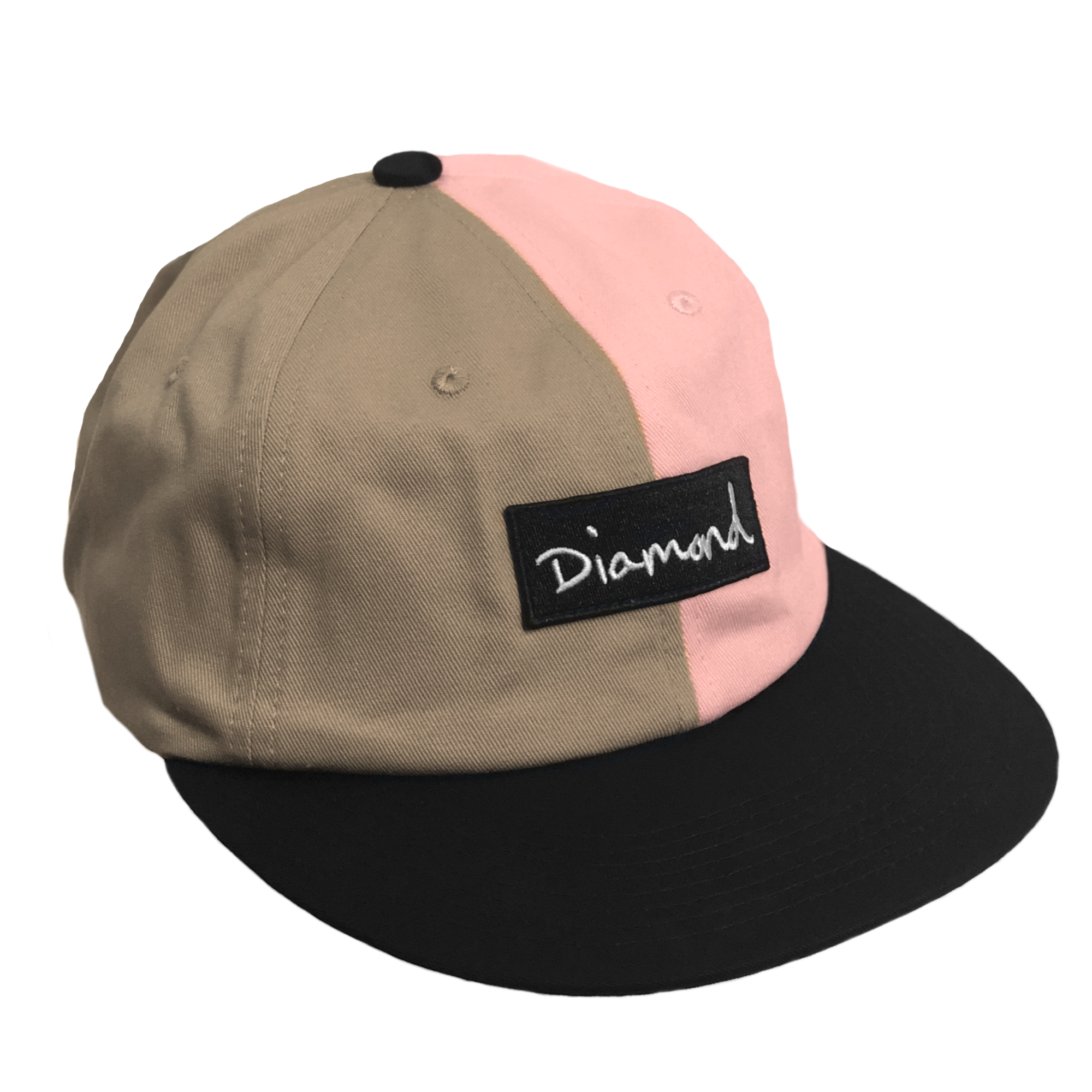 Diamond Supply Co. Split Script 2 Panel Snapback