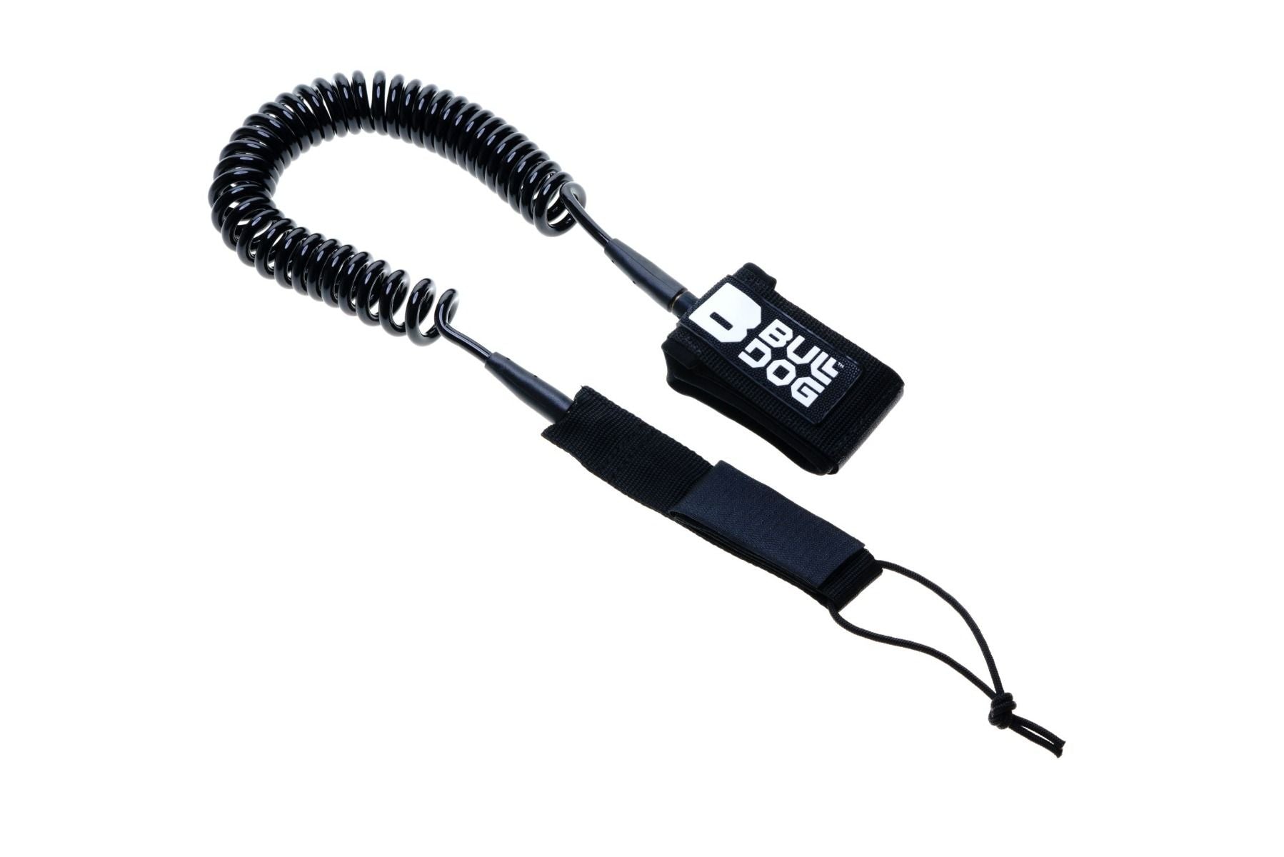 Bulldog 11' Coiled Stand Up Paddleboard Leash Black