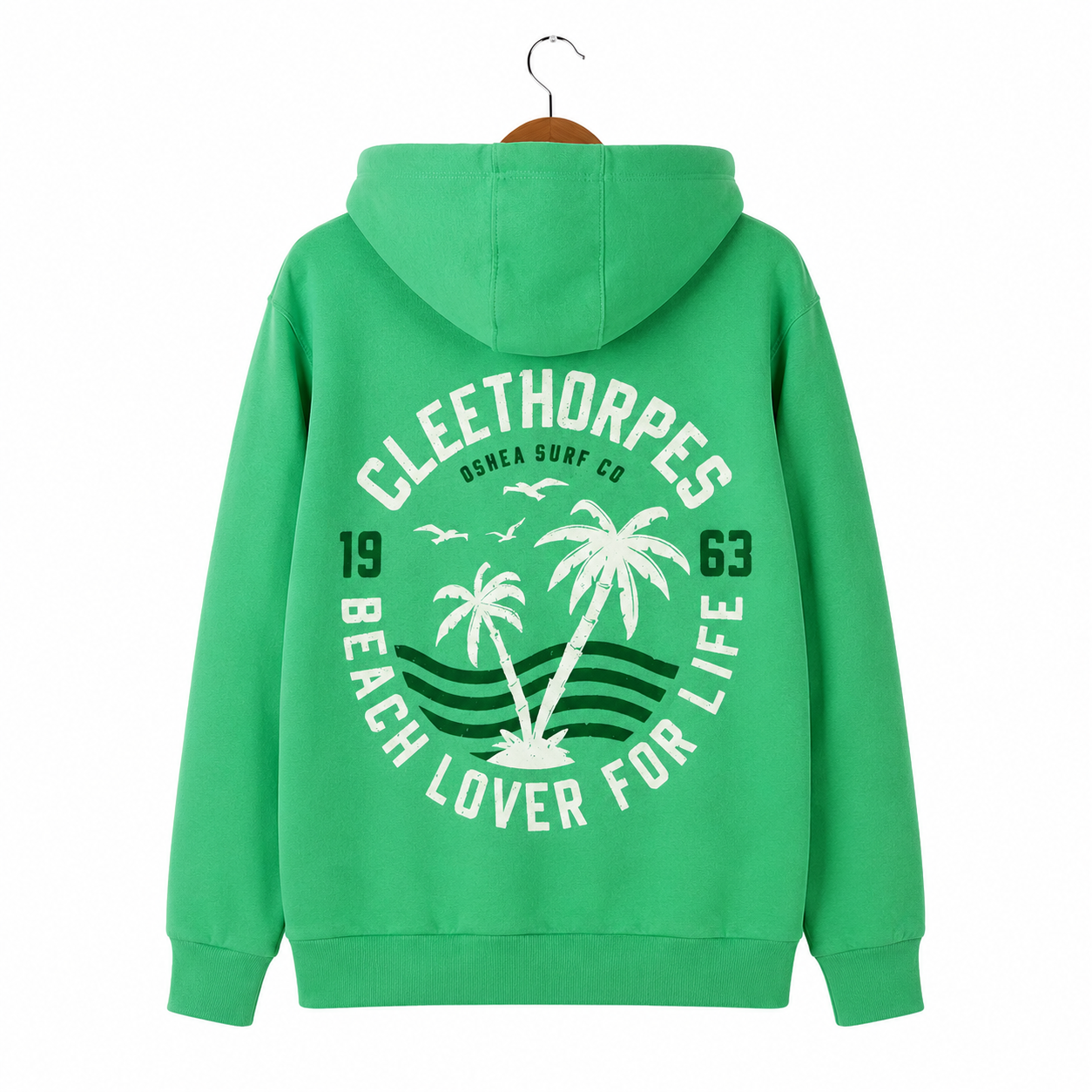Cleethorpes- Seafoam - Hoodie Beach Lover
