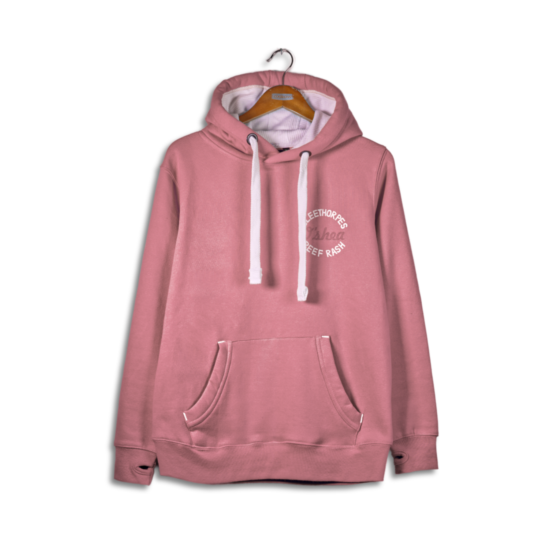 CLEETHORPES ZIP HOODIE DUSKY PLUM - OFFSHORE -