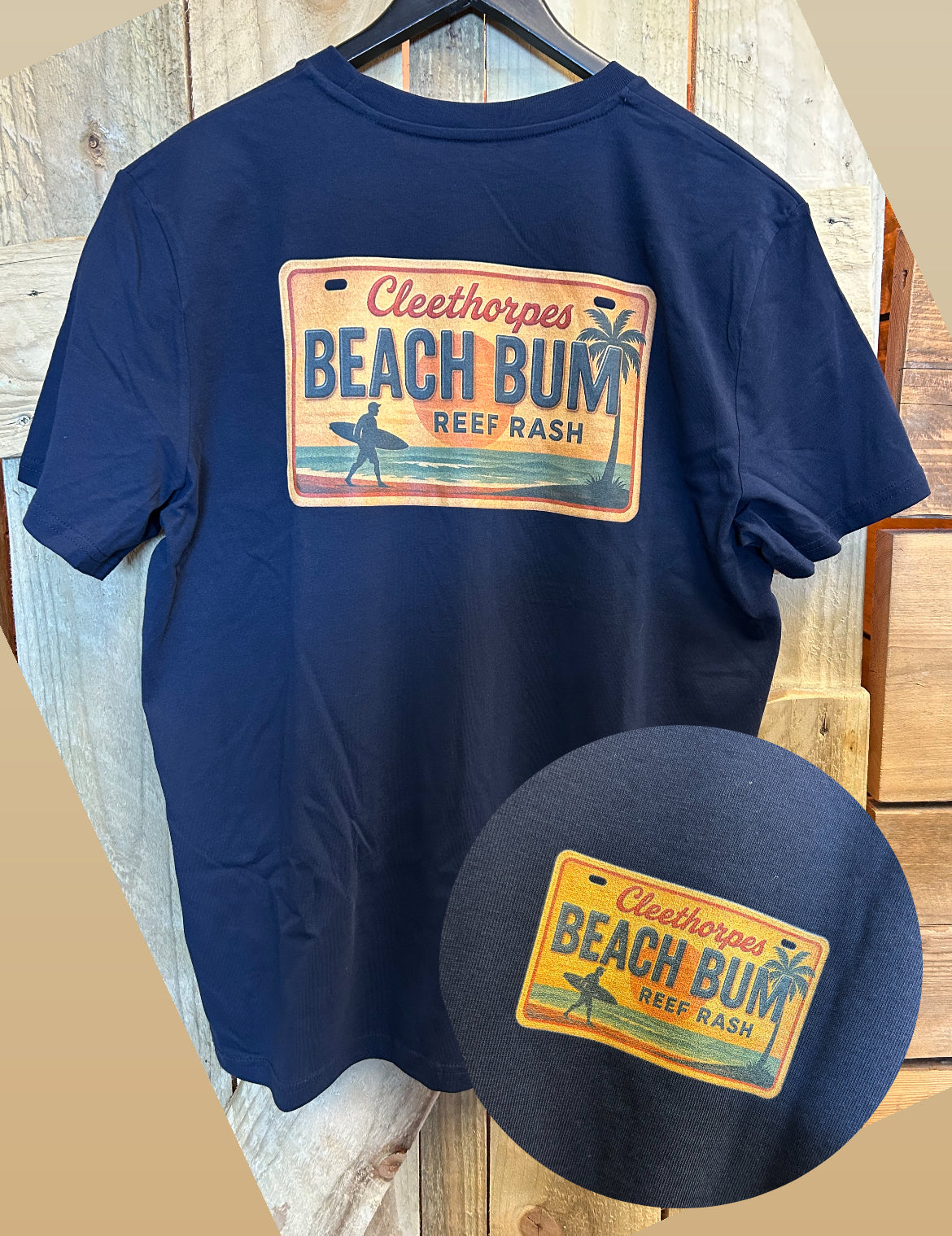CLEETHORPES BEACH BUM T-SHIRT