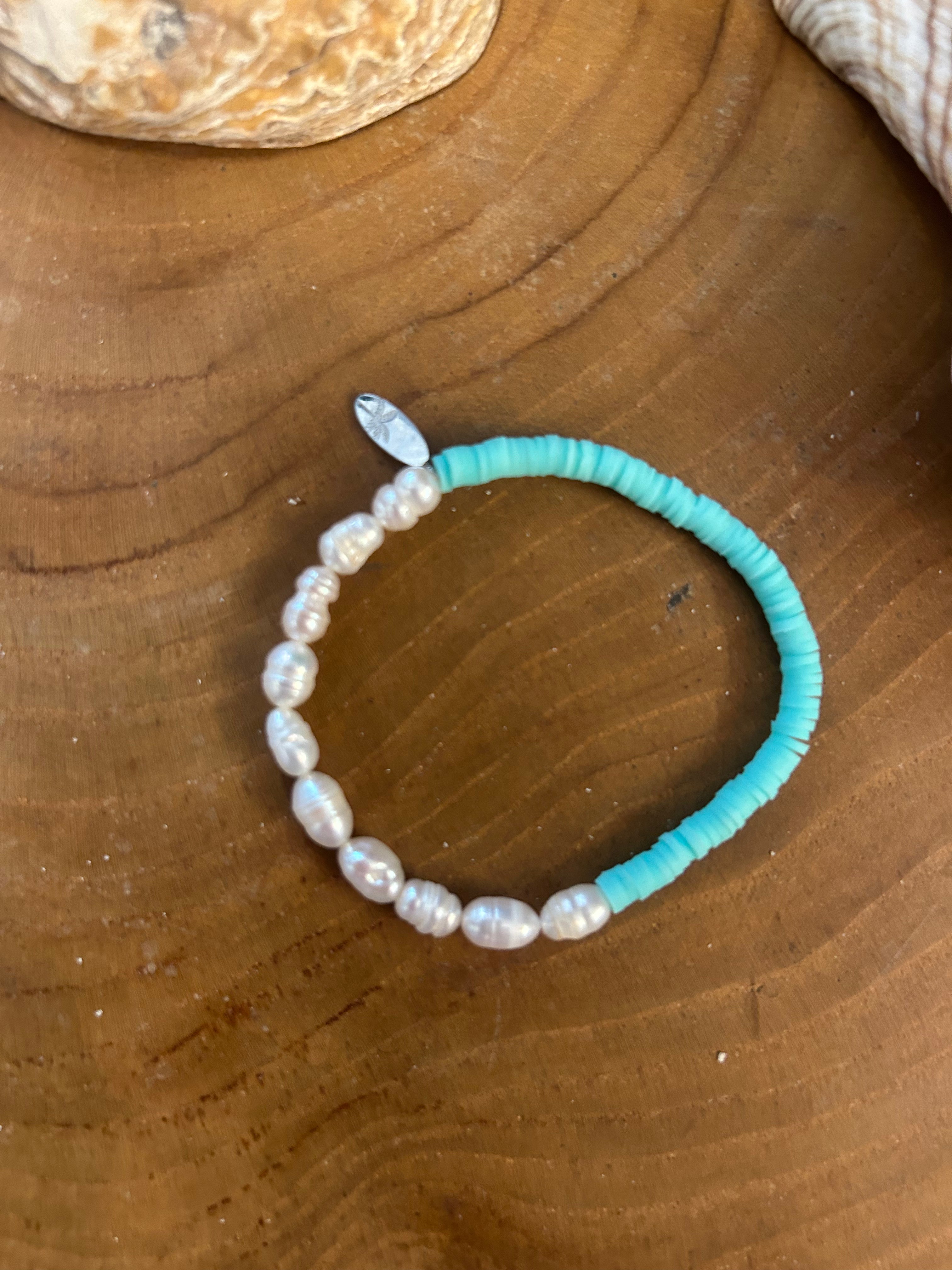 PINEAPPLE ZERMATT BLUE BEADED BRACELET - PB-004