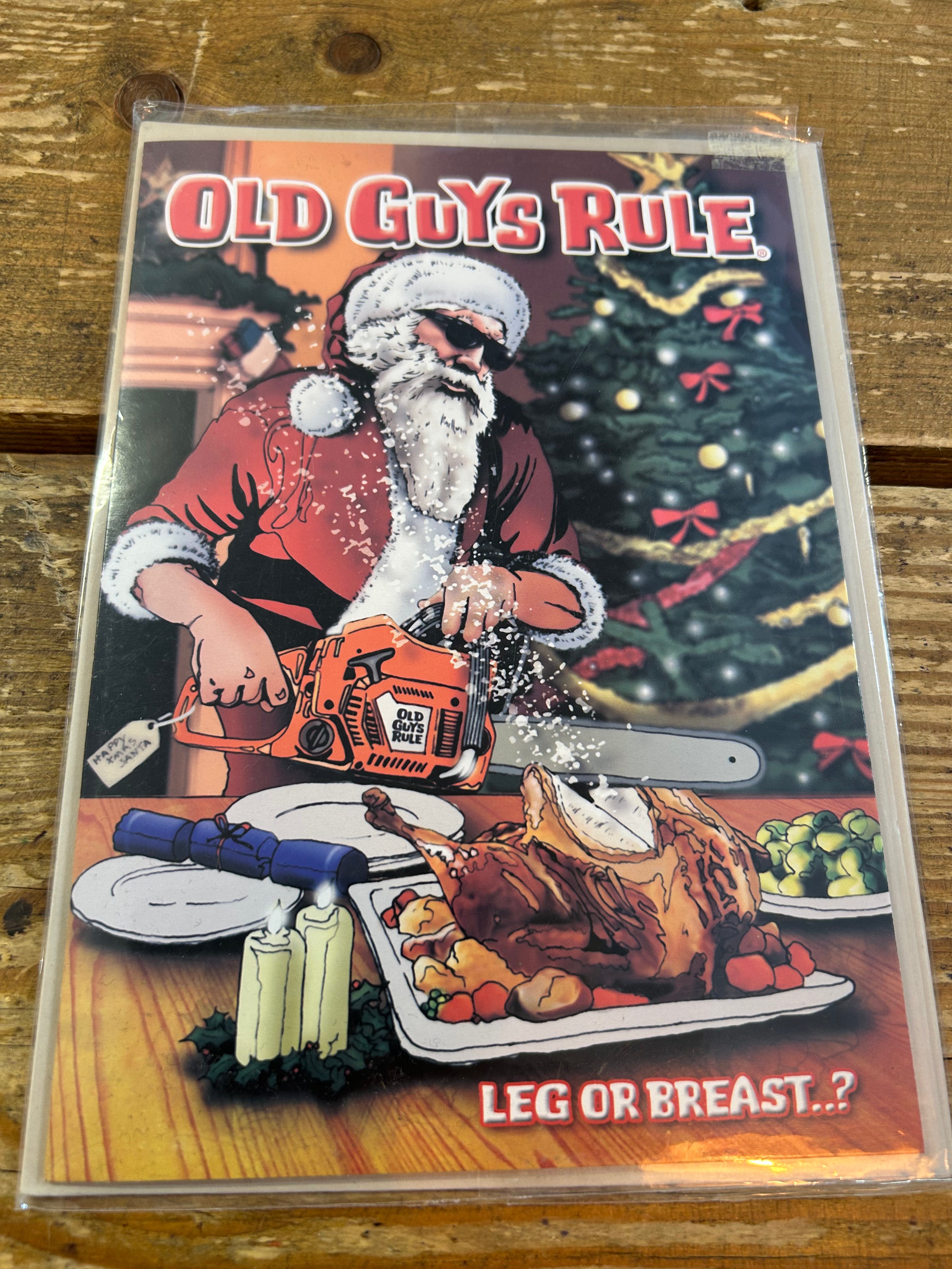 OLD GUYS RULE XMAS CARD