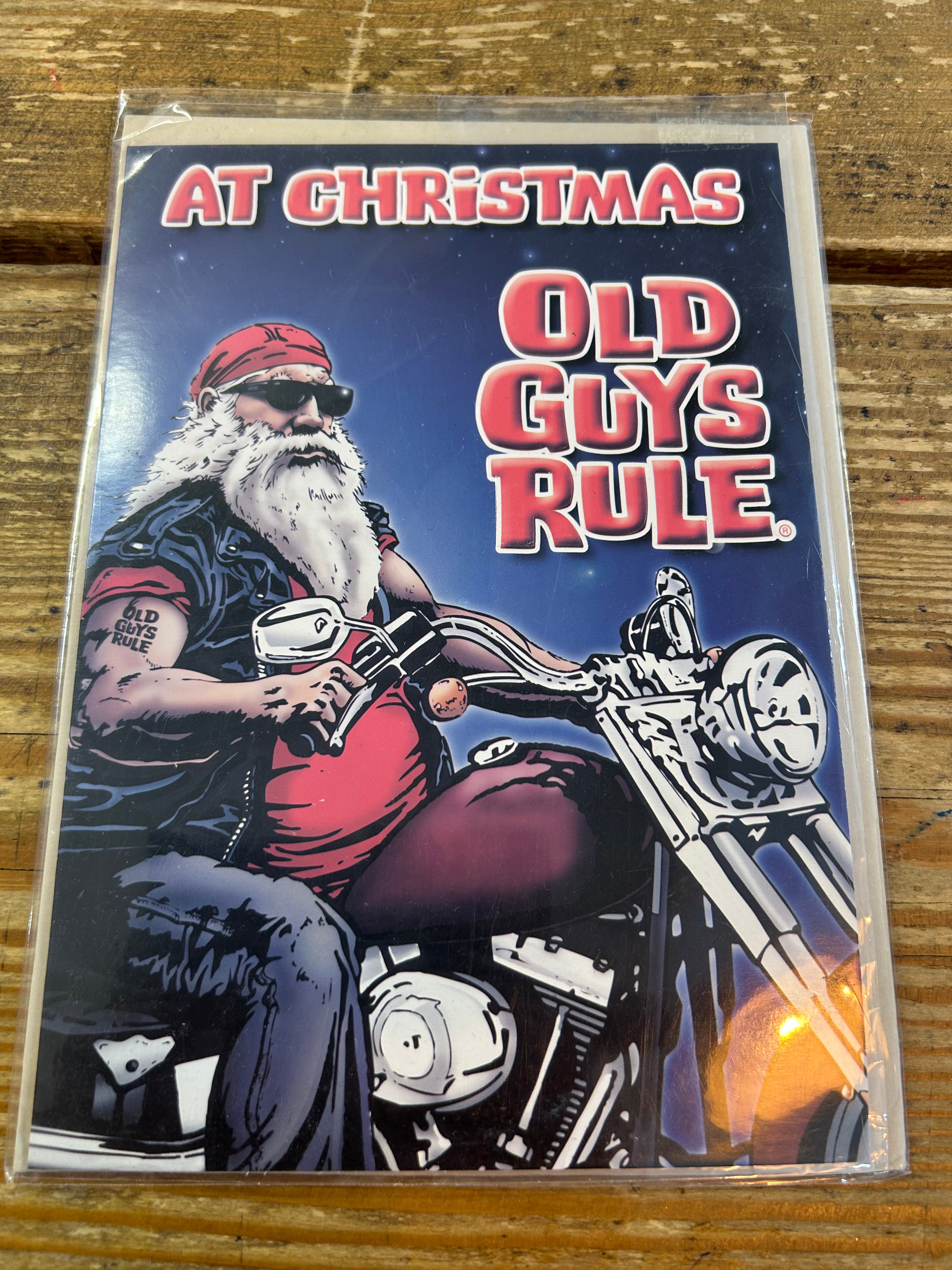 OLD GUYS RULE XMAS CARD