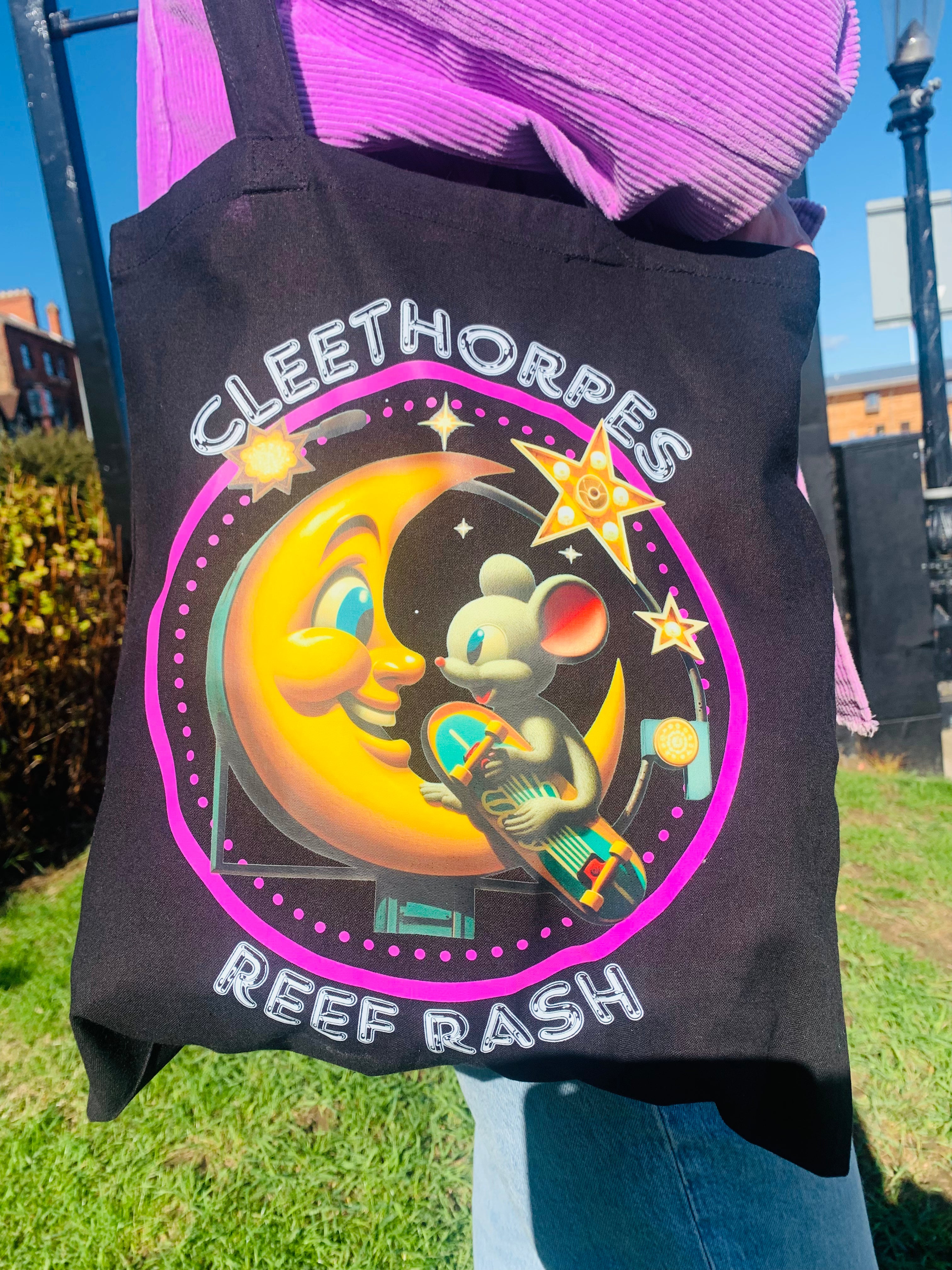 Cleethorpes Mouse and Moon Tote Bag