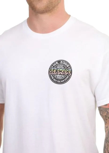 Sex Wax 'Word Fade Team' Tee - White