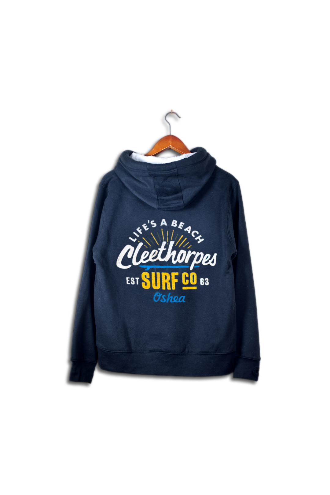 Cleethorpes Navy Overhead Hoody Life S A Beach