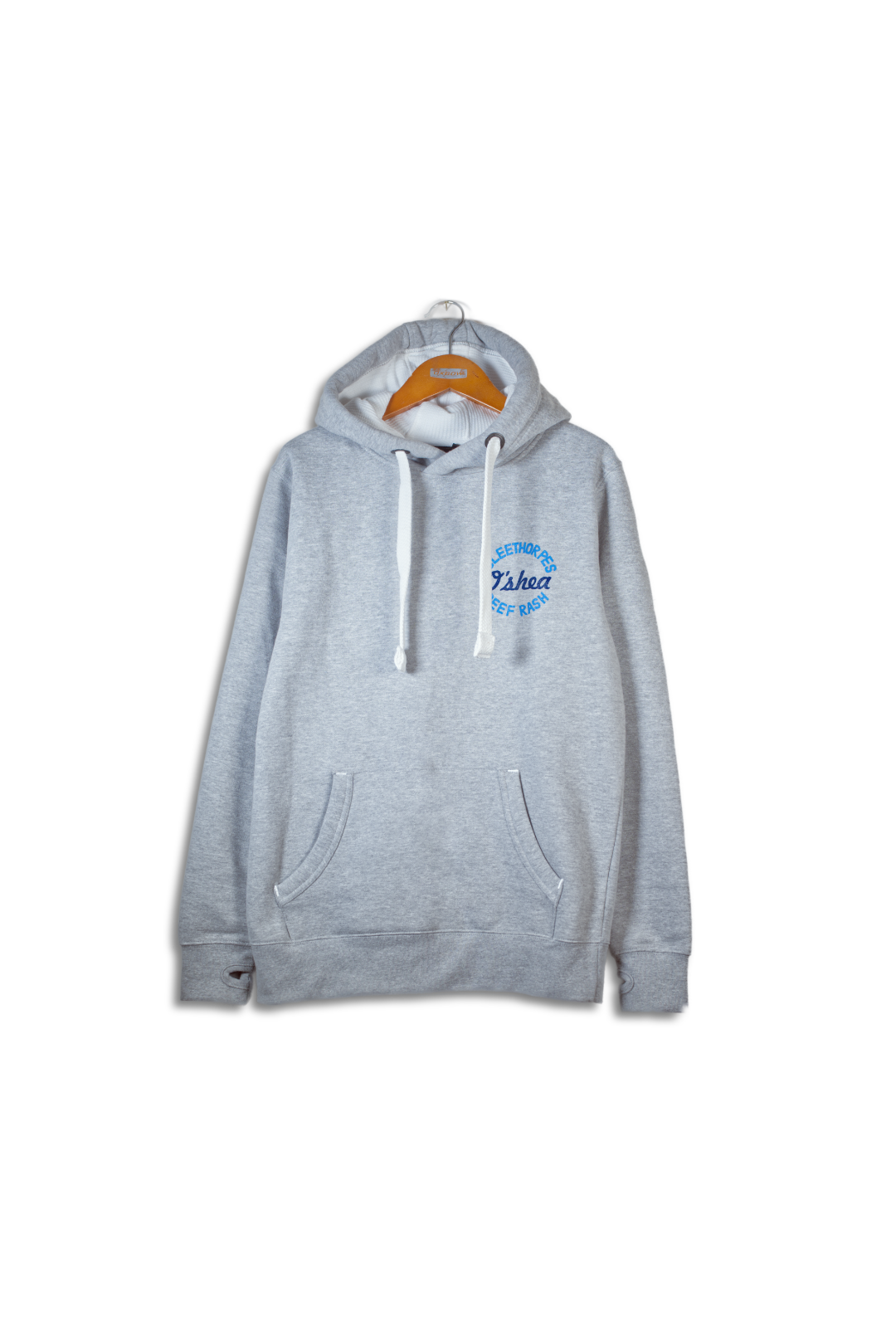 Cleethorpes Grey Overhead Hoody - Life'S A Beach