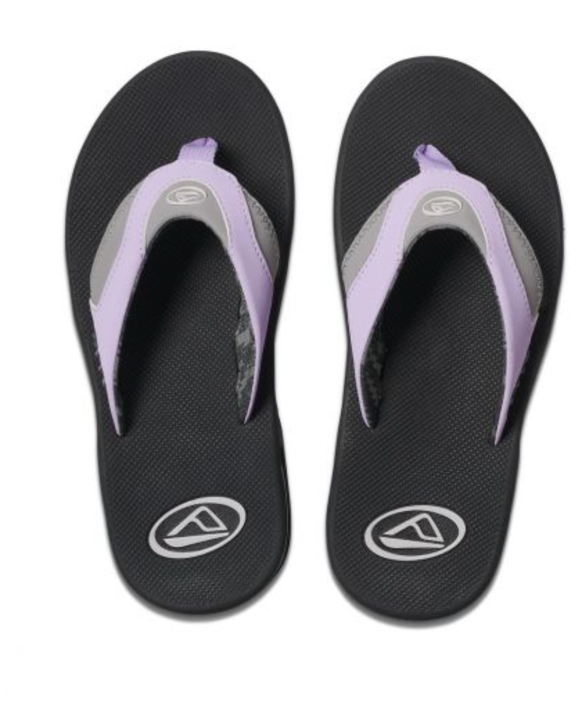 Reef Ladies Fanning Sandals Grey/Purple