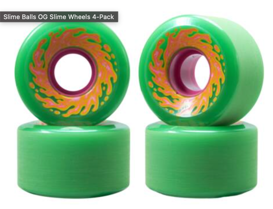 Slime Balls OG Slime Wheels 4-Pack