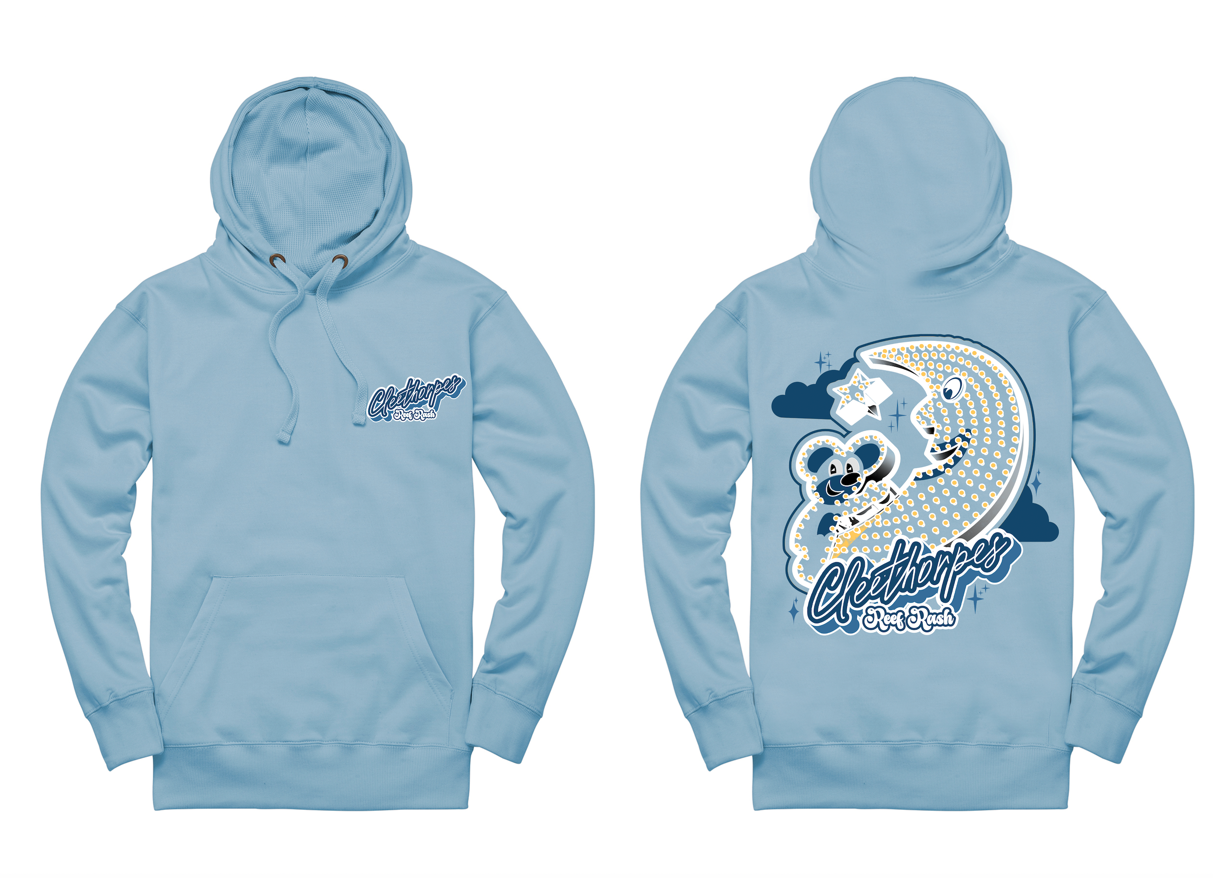 CLEETHORPES MOUSE AND MOON BABY BLUE