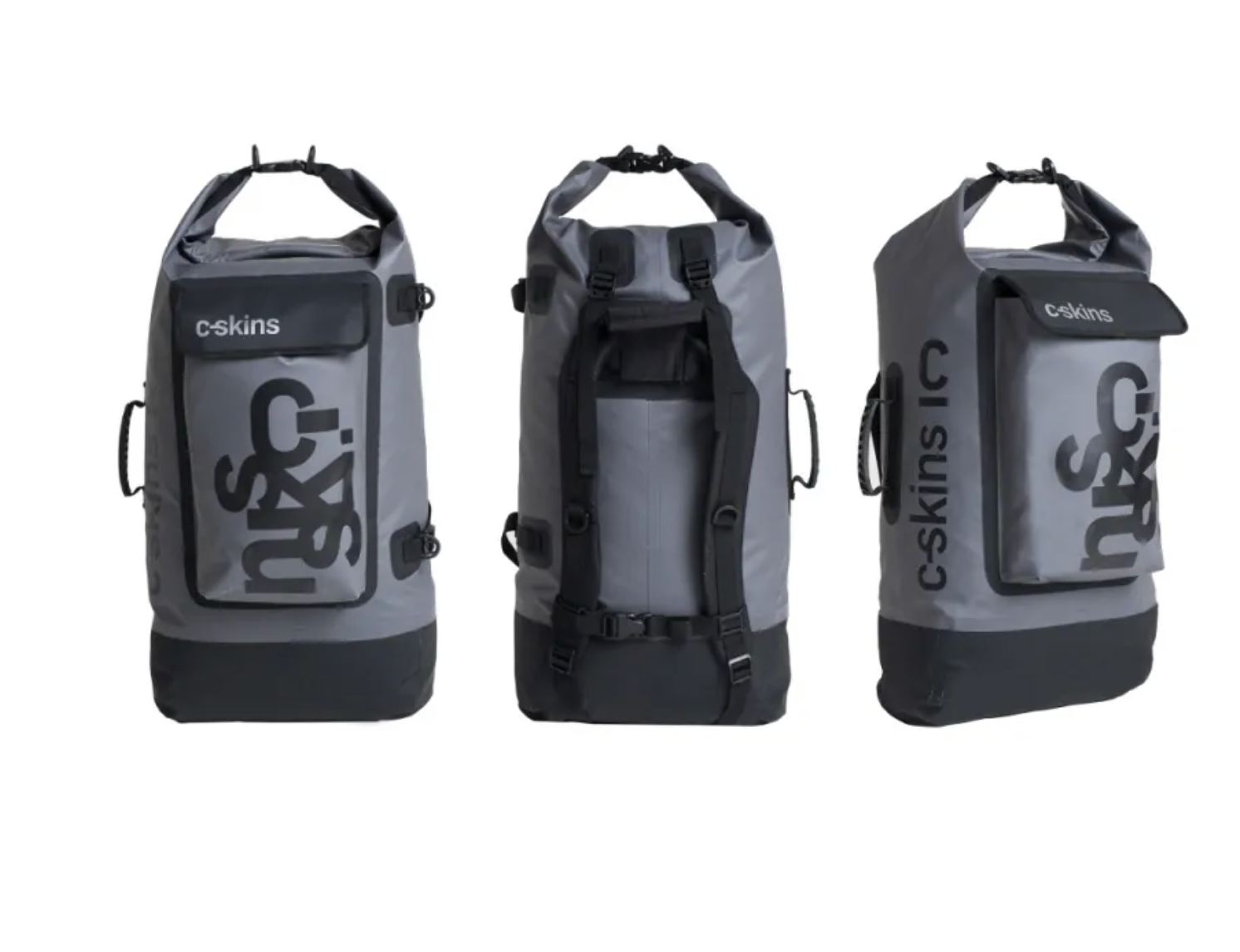 CSkins Storm Chaser Drybag Backpack Grey 60 Litre