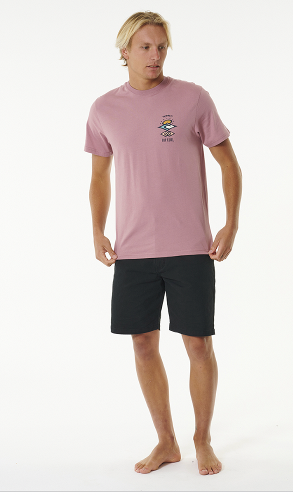 RIPCURL Search Icon Short Sleeve Tee