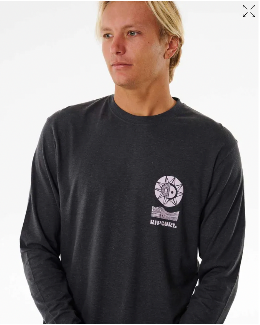 RIPCURL Salt Water Culture Lines Long Sleeve Tee