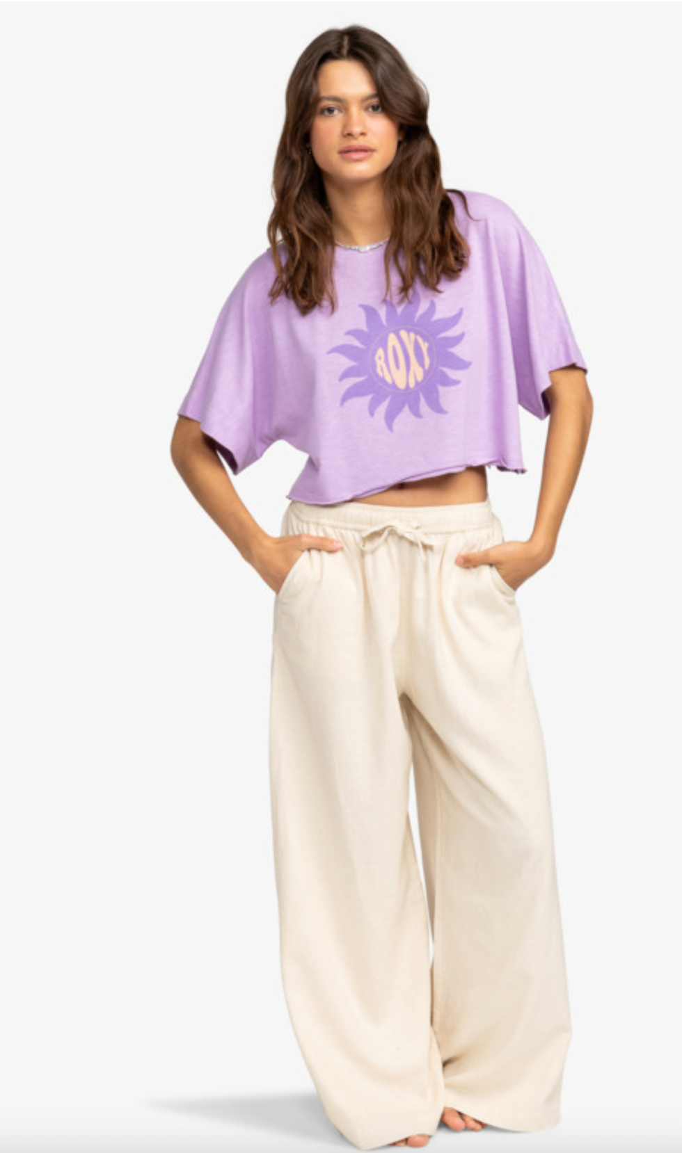 ROXY Tiki & Surf - Oversized T-Shirt for Women