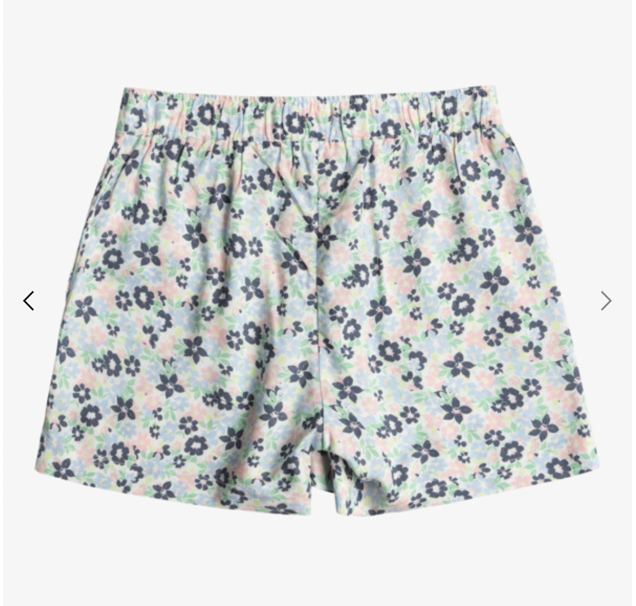 ROXY Blue Ocean Floor - Elasticated Waist Shorts for Girls 4-16