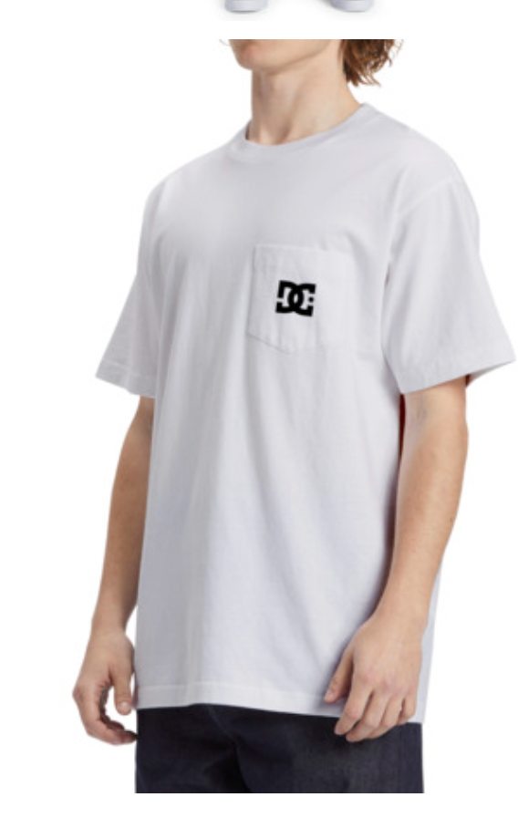 DC STAR POCKET - POCKET T-SHIRT FOR MEN