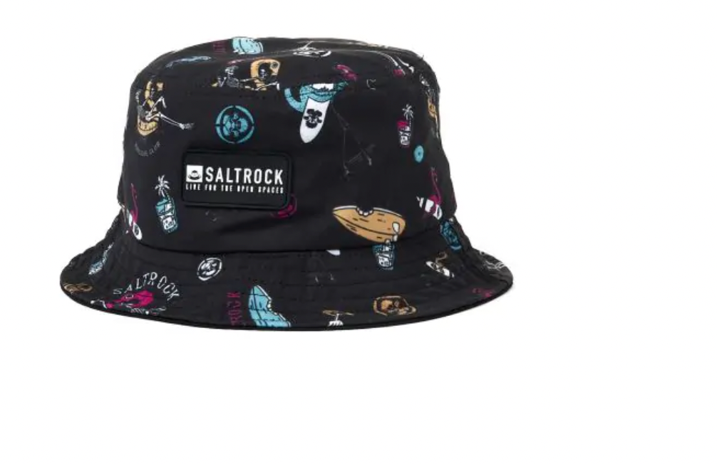 Saltrock Boys Poolside Bucket Hat -Black-