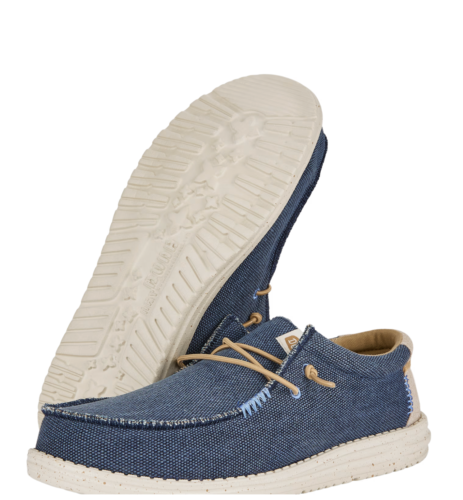 HEYDUDE Wally Coastline Jute-NAVY-