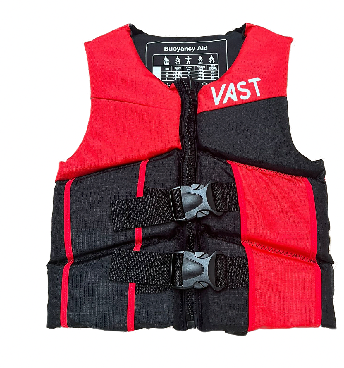 VAST -Buoyancy Aid Kids JUNO Red 50N