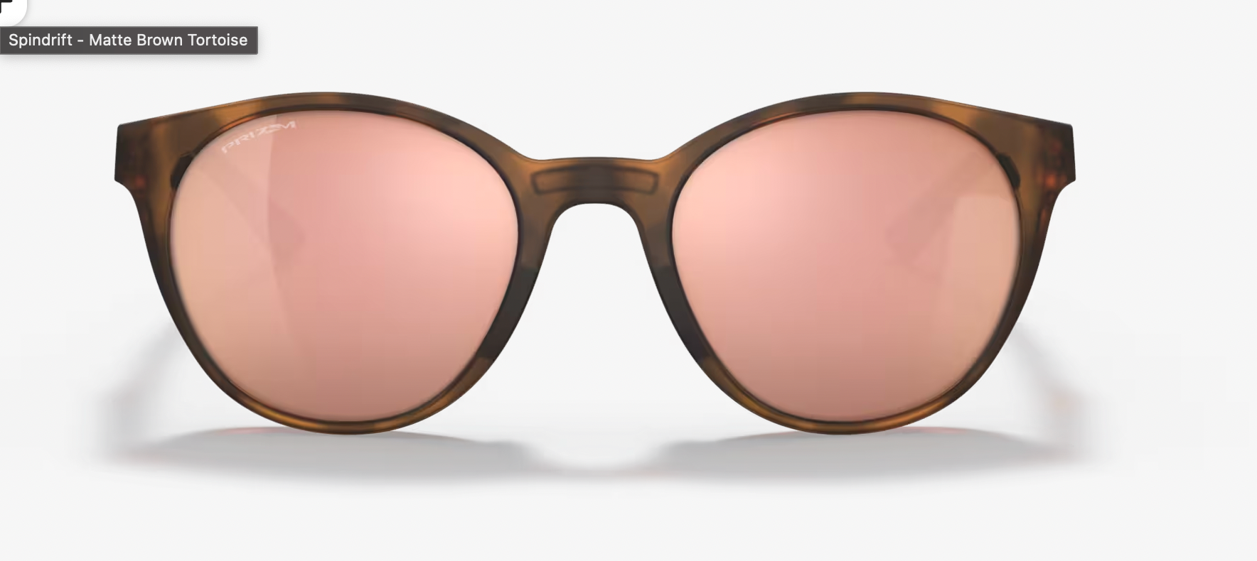 OAKLEY Prizm Rose Gold Lenses,  Matte Brown Tortoise Frame