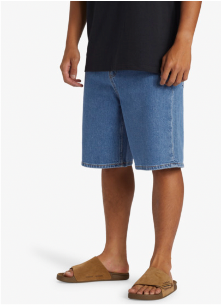 QUIKSILVER Saturn Baggy - Baggy Denim Shorts for Men