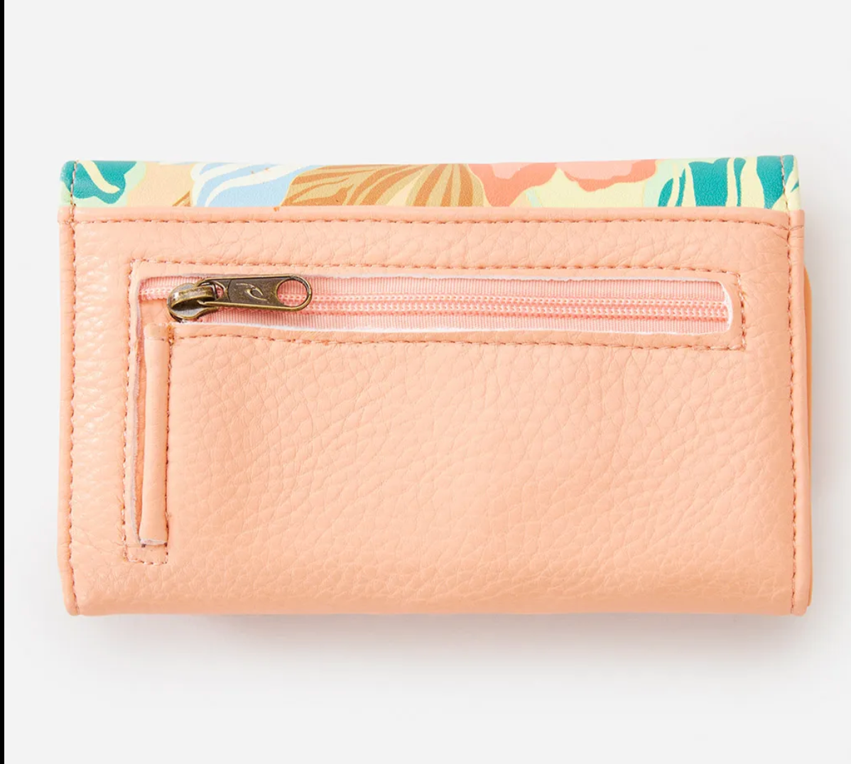 RipCurl - Mixed Floral Mid Wallet (Light Orange)