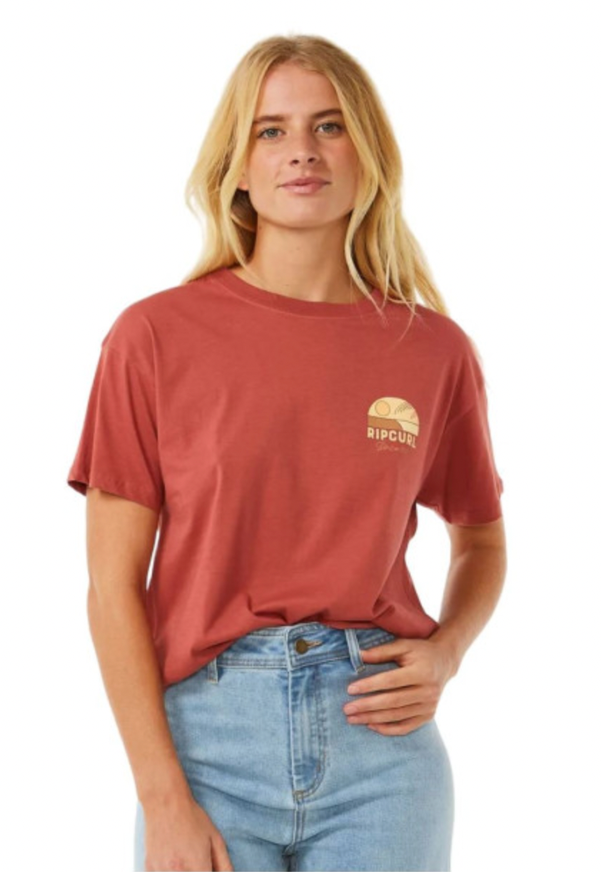 RIPCURL LINE UP RELAXED TEE WOMEN'S