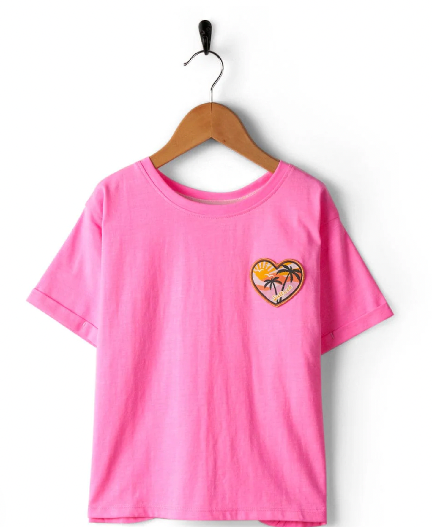 SALTROCK Sunshine State - Recycled Kids T-Shirt - Pink