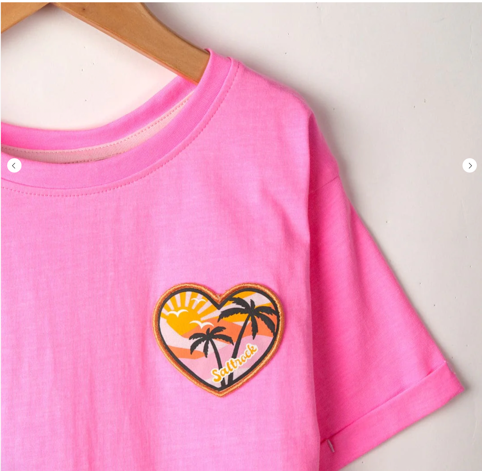 SALTROCK Sunshine State - Recycled Kids T-Shirt - Pink