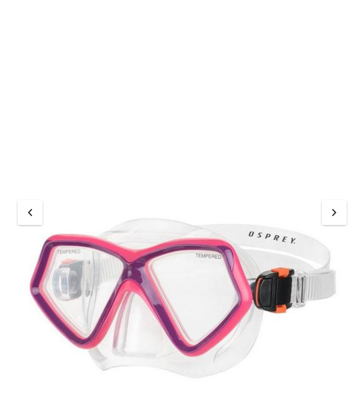 Osprey Kids Mask &Amp; Snorkel Set - Pink