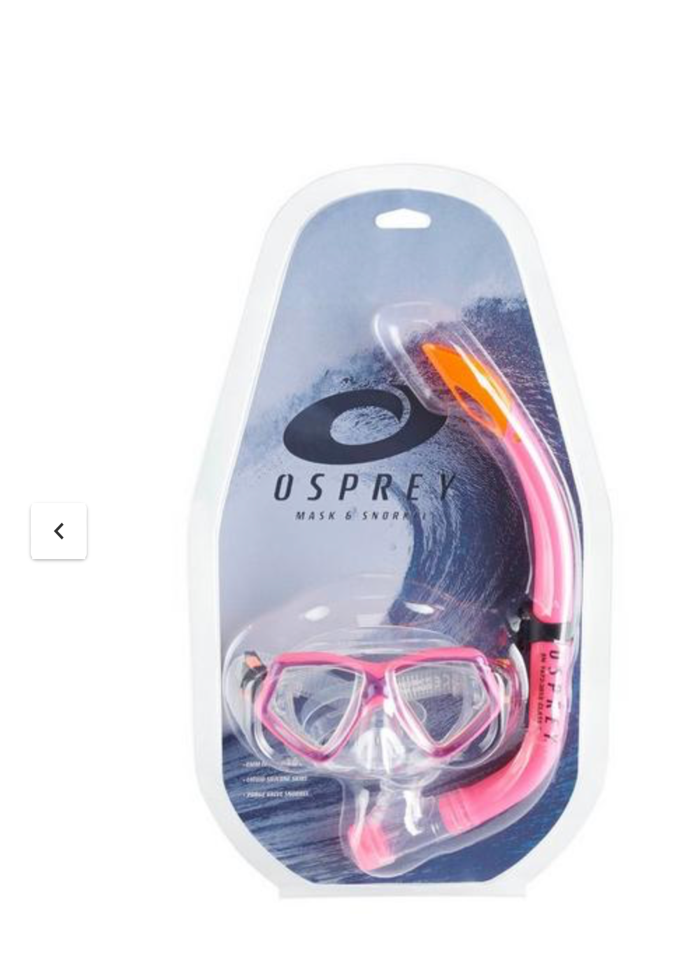 Osprey Kids Mask &Amp; Snorkel Set - Pink