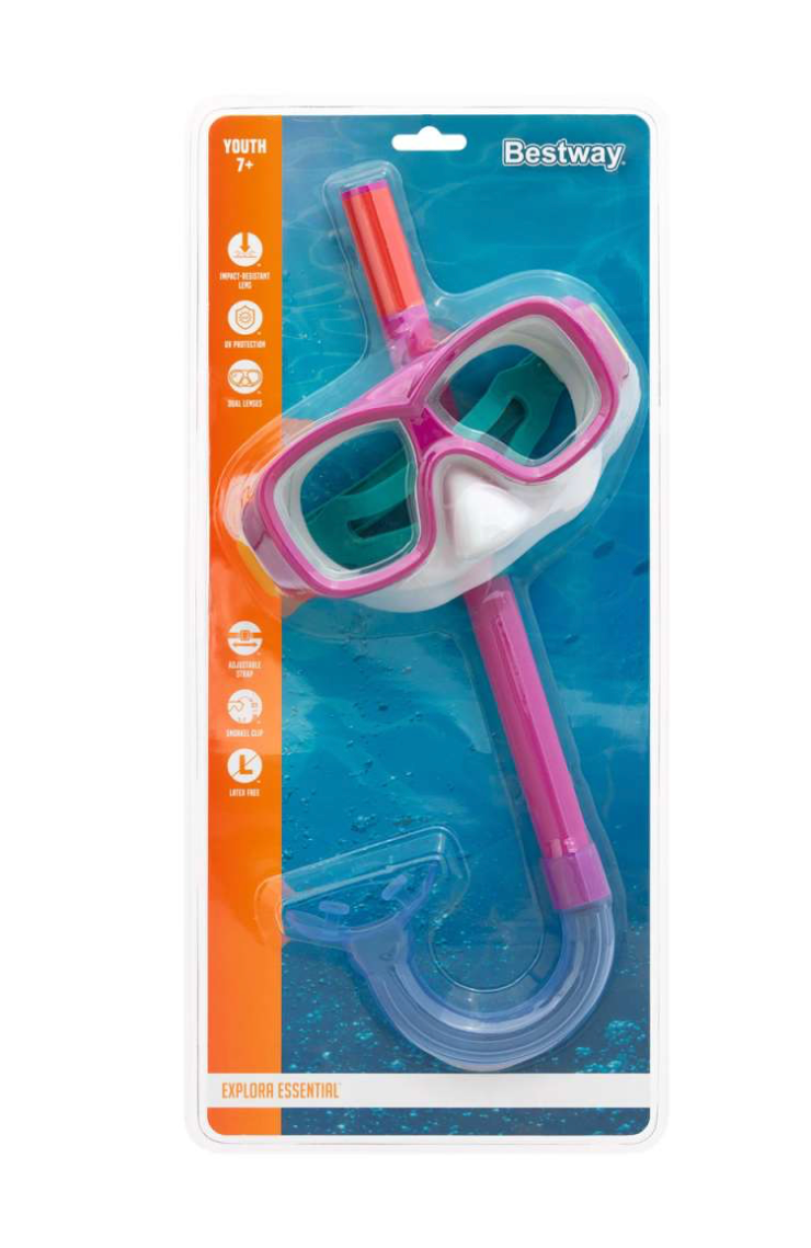 BESTWAY MASK AND SNORKEL SET 7YRS +