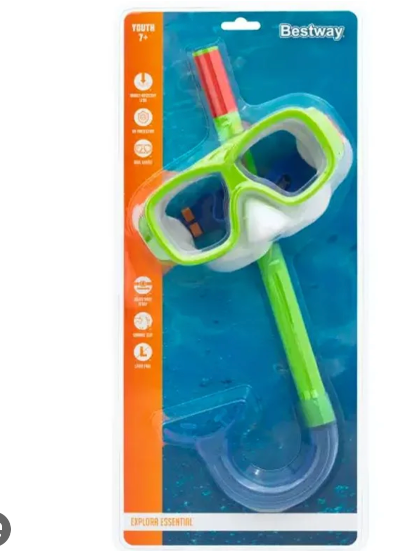 BESTWAY MASK AND SNORKEL SET 7YRS +