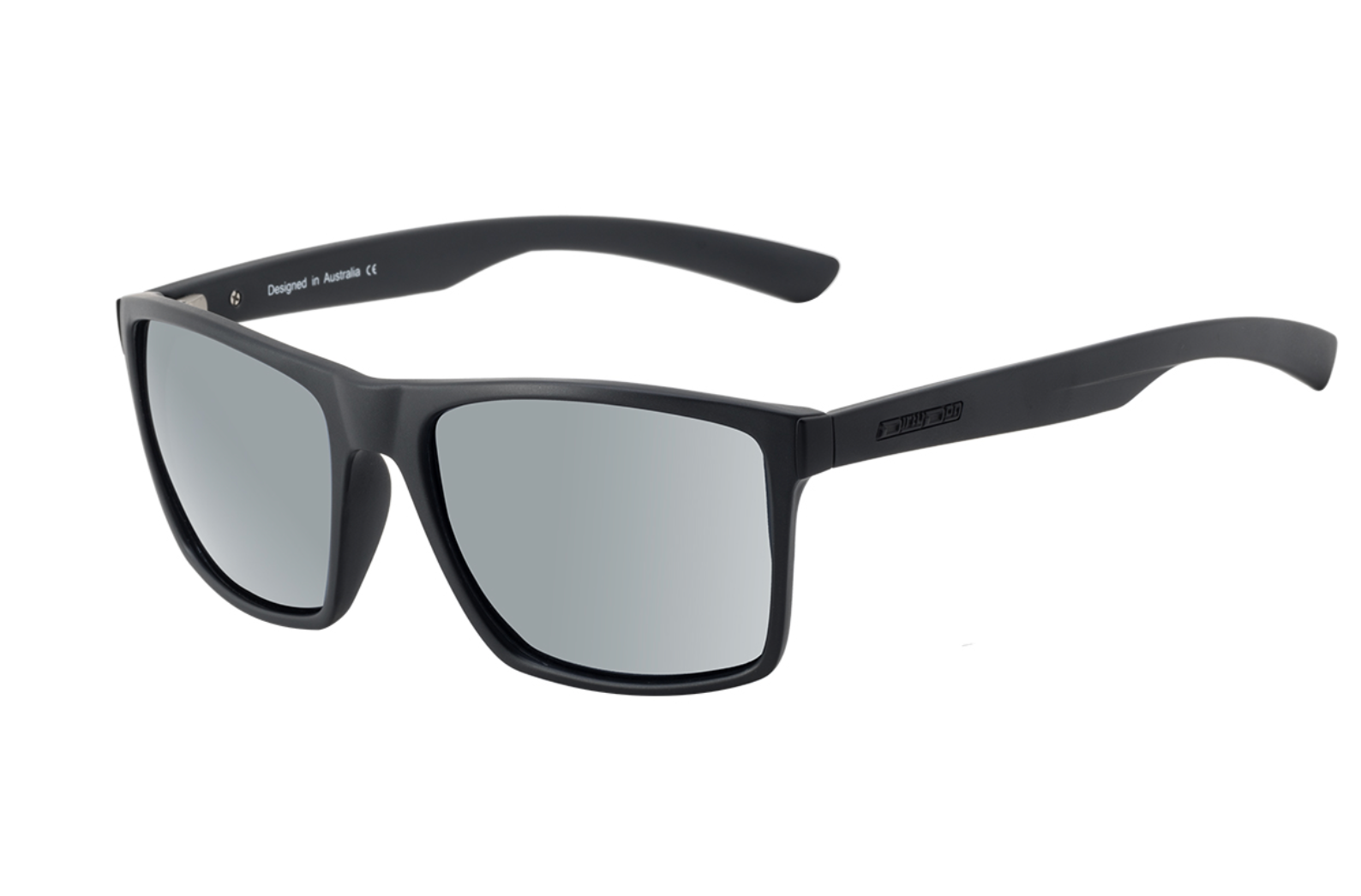 Volcano Grey/Silver Mirror Polarised  Frame Colour Satin Black- 53435