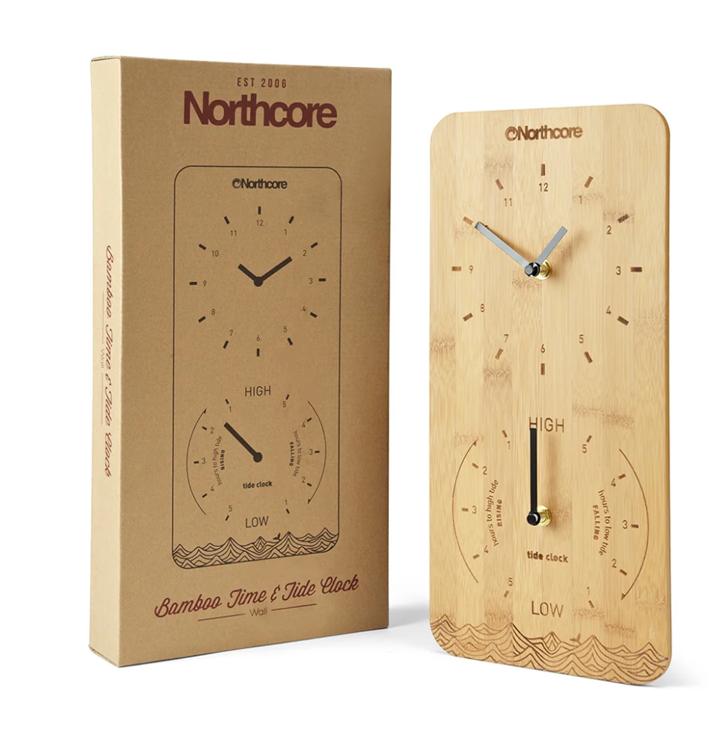 NORTHCORE Bamboo Wall Clock