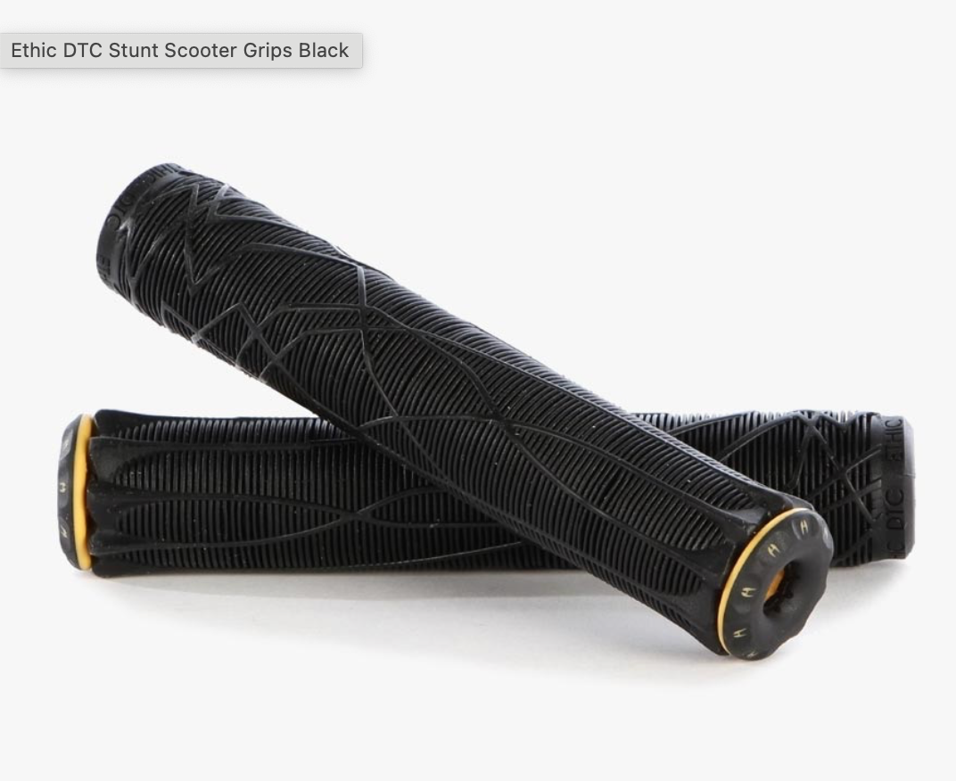 Ethic Dtc Stunt Scooter Grips | Black