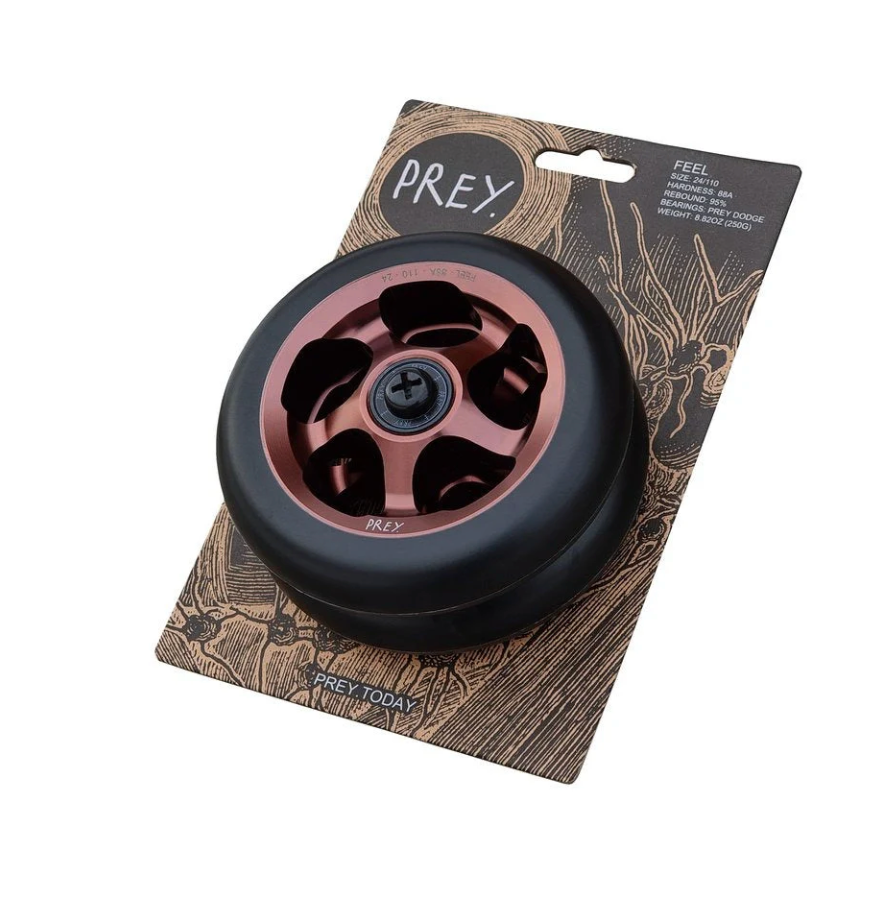 Prey Feel Scooter Wheels Copper - Pair