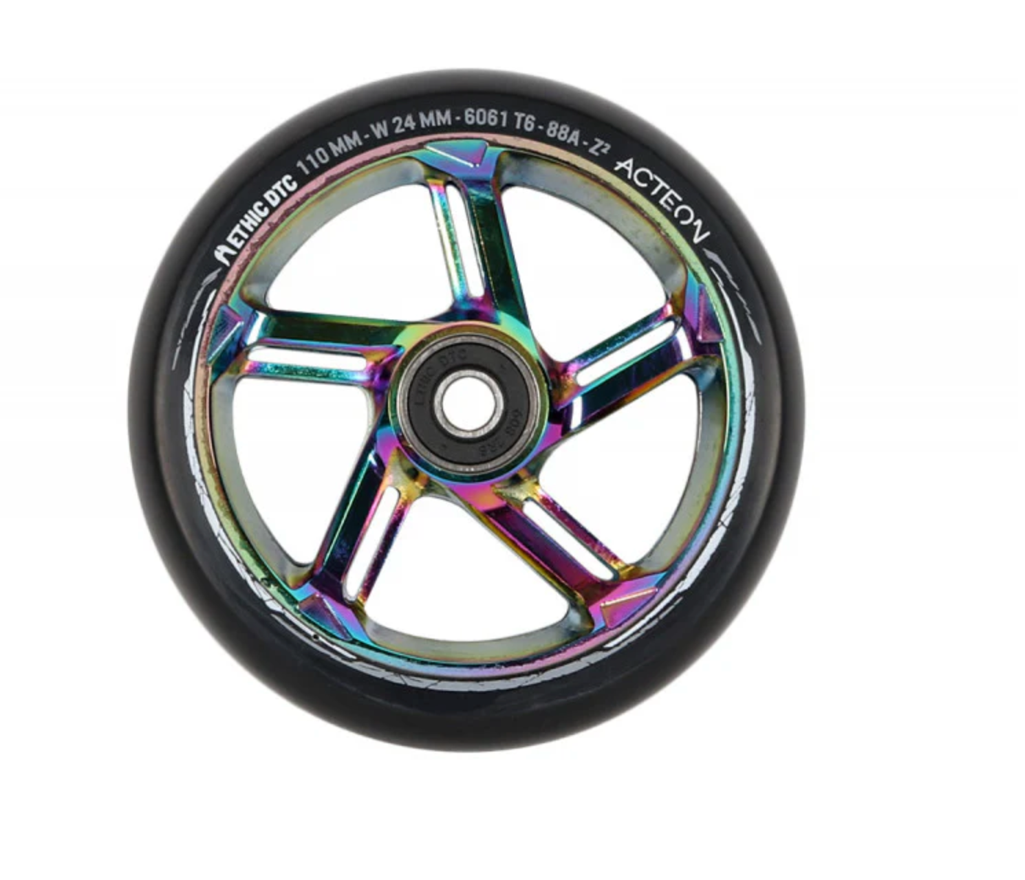 Ethic Acteon Scooter Wheel Rainbow 110Mm