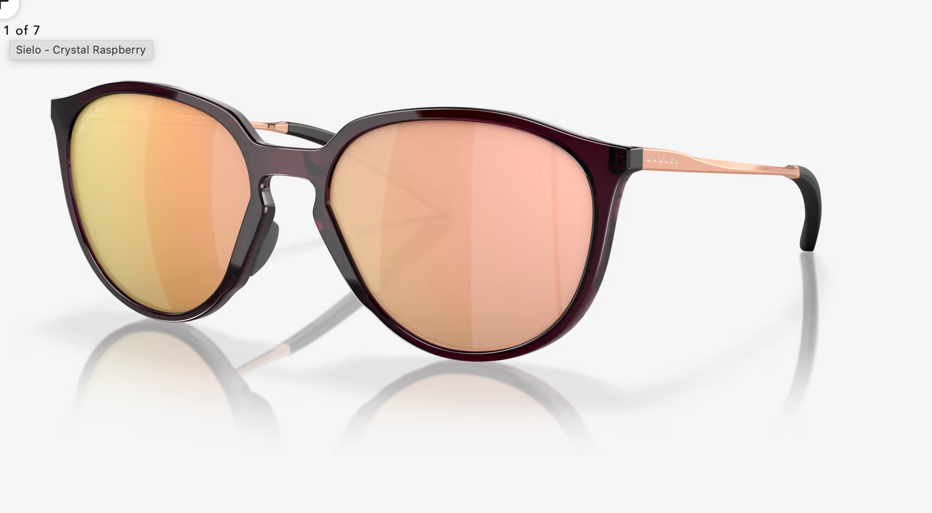 Oakley Sielo - Prizm Rose Gold Lenses,  Crystal Raspberry Frame