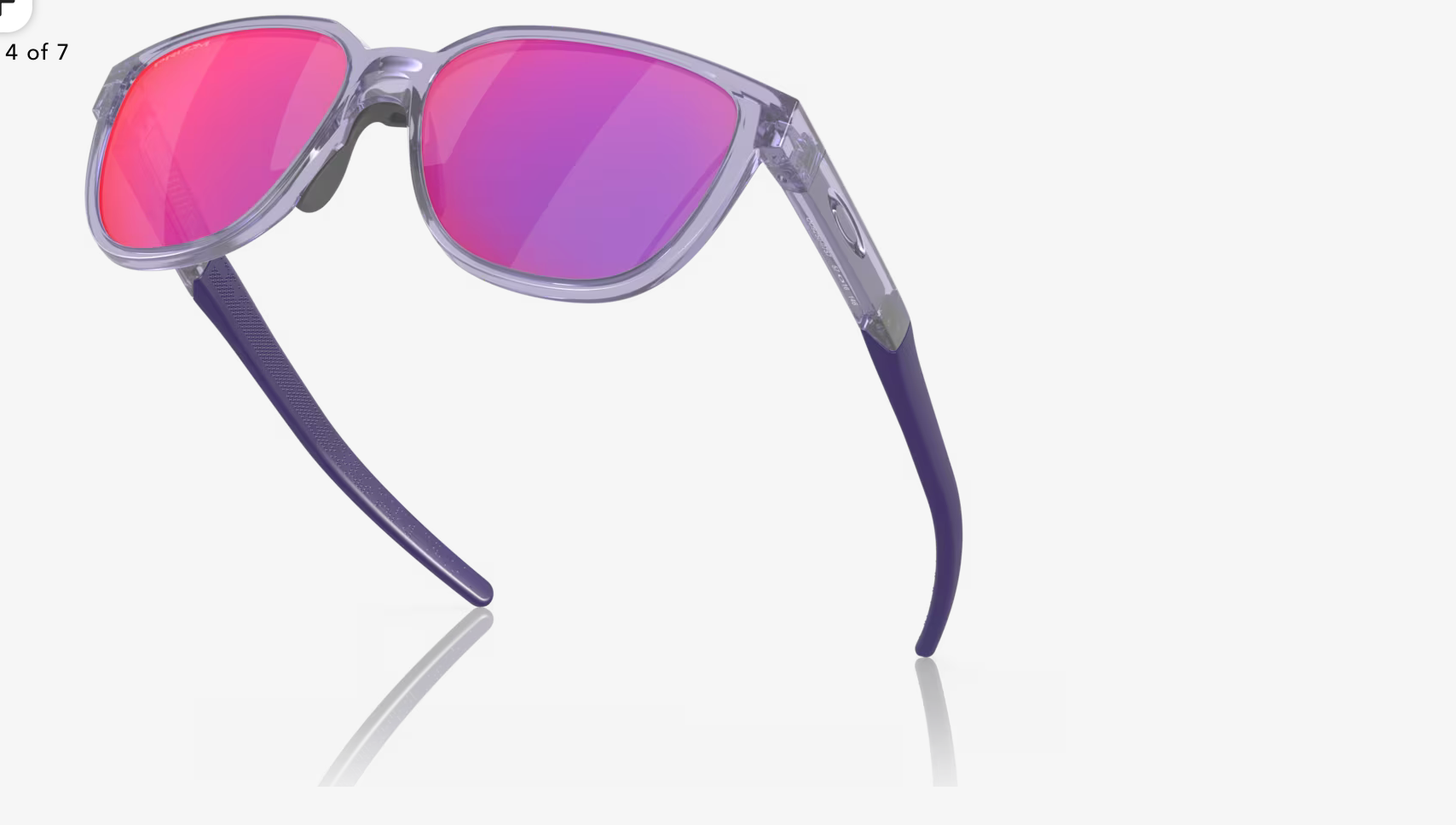 Oakley Actuator - Prizm Road Lenses,  Transparent Lilac Frame