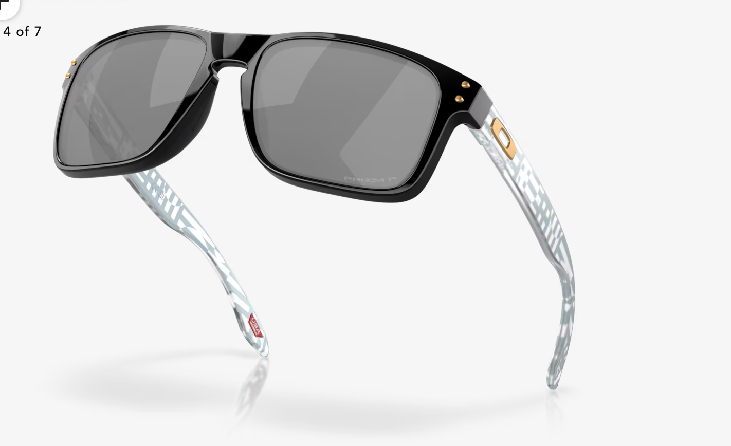 Oakley - Holbrook™ Introspect Collection- Prizm Black Polarized Lenses,  Black Frame