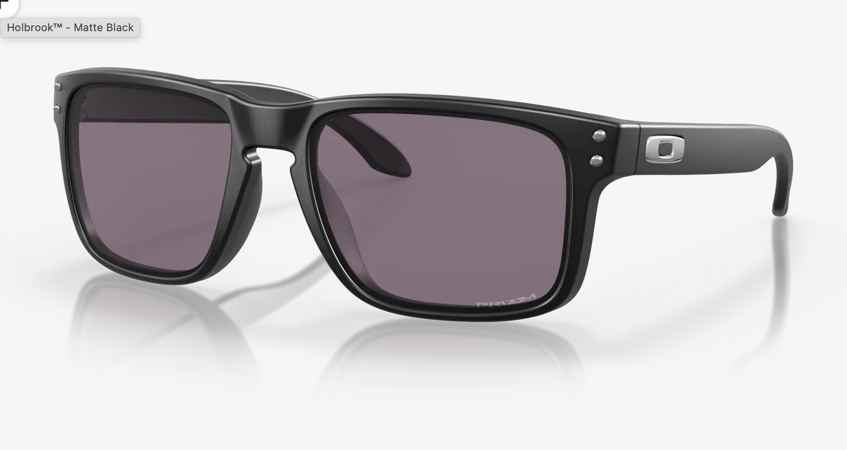 Oakley Holbrook™-Prizm Grey Lenses,  Matte Black Frame