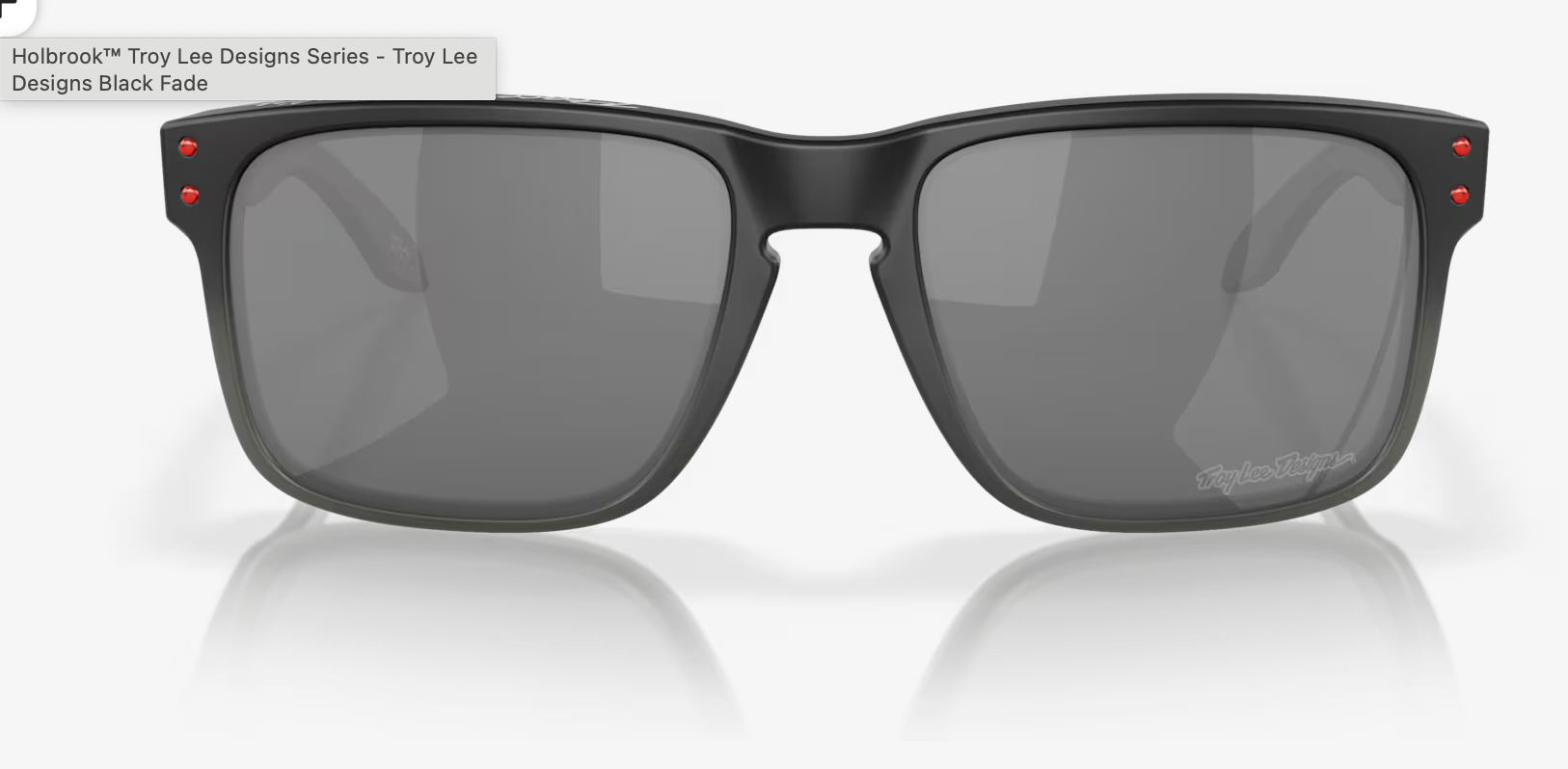 Oakley - Prizm Black Lenses,  Troy Lee Designs Black Fade Frameholbrook™ Troy Lee Designs Series