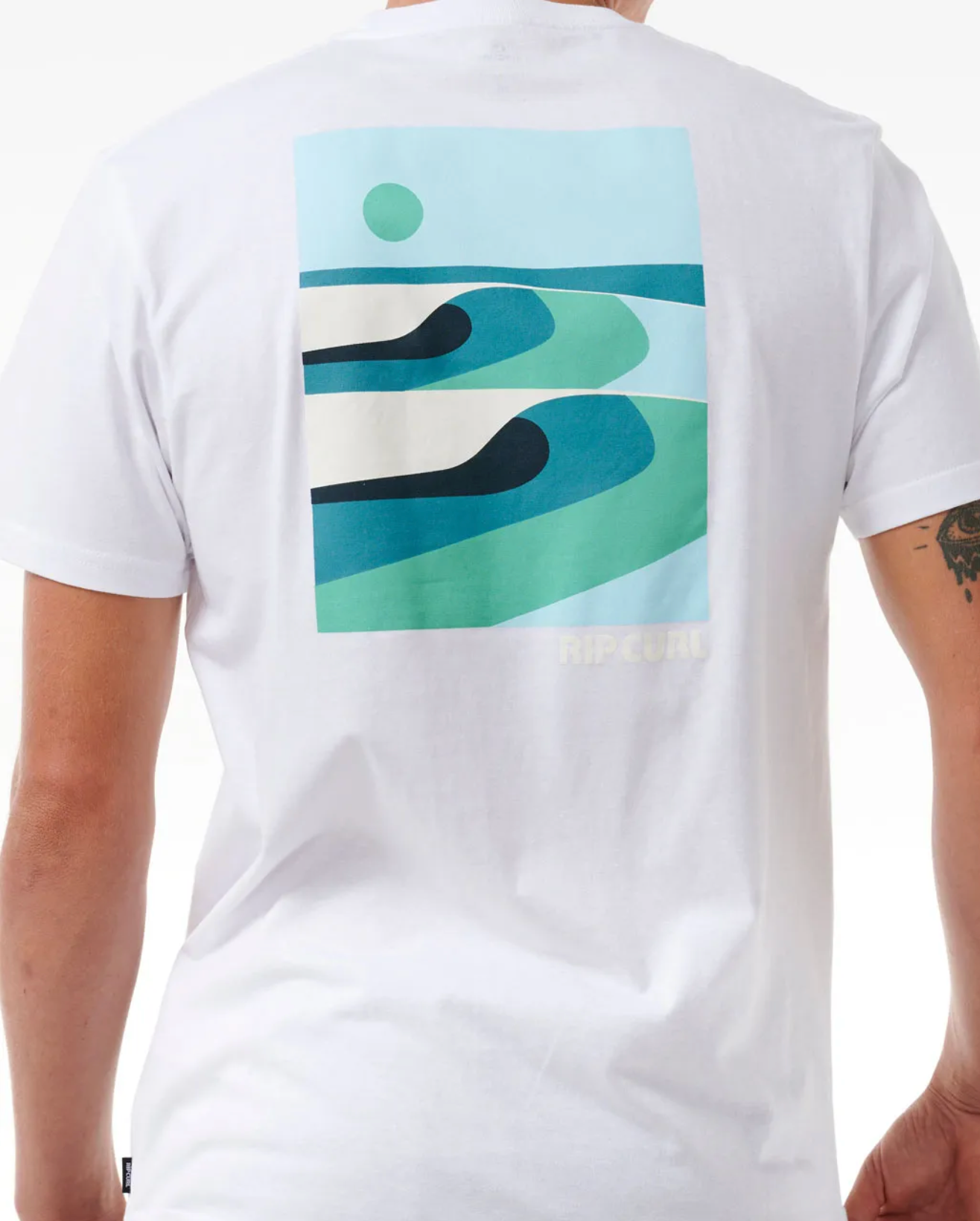 Ripcurl Surf Revival Lined Up Tee