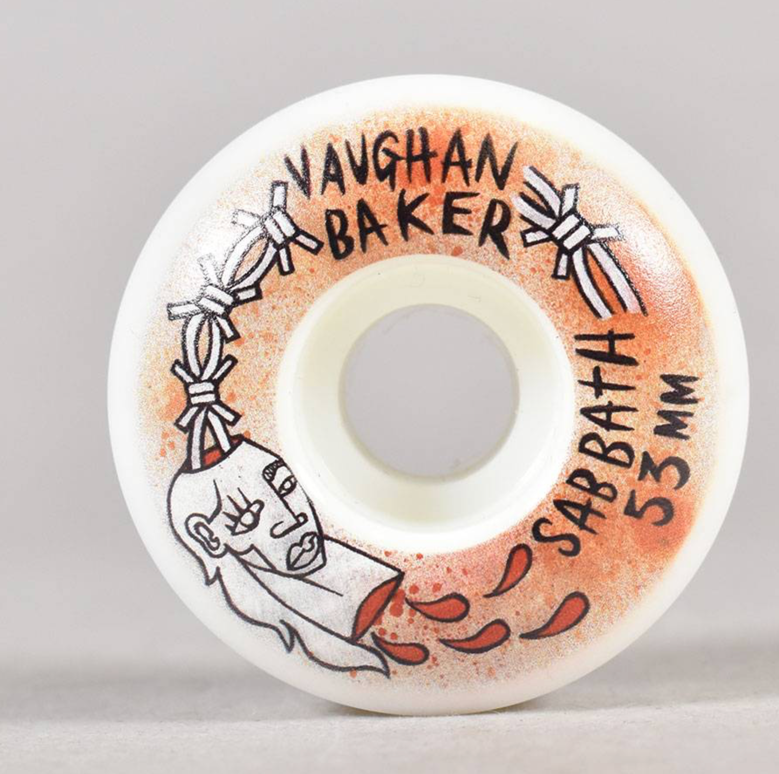 Sabbath Skateboard Wheels Vaughan Baker Guest Pro Model Og Slim Atu 99A Skateboard Wheels 53Mm Sabbath Skateboard Wheels Vaughan Baker Guest Pro Model Og Slim Atu 99A Skateboard Wheels 53Mm