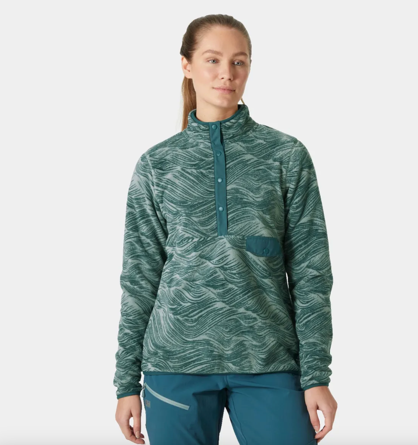 Helly Hansen  Womens  Maridalen Fleece- Green